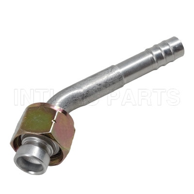 #8 45 Degree Aluminum Barb Female O-ring R134A Fitting