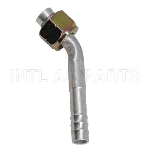 #8 45 Degree Aluminum Barb Female O-ring R134A Fitting