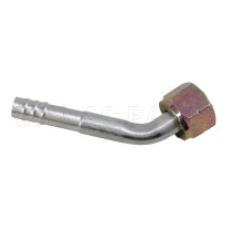 #8 45 Degree Aluminum Barb Female O-ring R134A Fitting