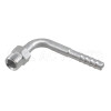 #6 90 Degree Aluminum Barb Female O-ring R134a Fitting