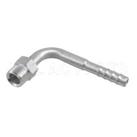 #6 90 Degree Aluminum Barb Female O-ring R134a Fitting
