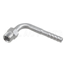 #6 90 Degree Aluminum Barb Female O-ring R134a Fitting