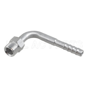 #6 90 Degree Aluminum Barb Female O-ring R134a Fitting