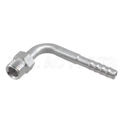 #6 90 Degree Aluminum Barb Female O-ring R134a Fitting