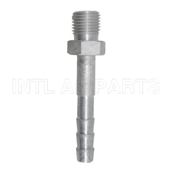 Auto air conditioning hose fitting hose barb fitting hose connecter Aluminum #5 straight male O-Ring