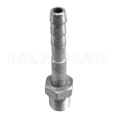 Auto air conditioning hose fitting hose barb fitting hose connecter Aluminum #5 straight male O-Ring