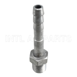 Auto air conditioning hose fitting hose barb fitting hose connecter Aluminum #5 straight male O-Ring