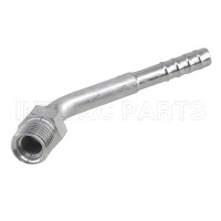 Auto air conditioning hose fitting hose barb fitting hose connecter Aluminum #6 45 degree 5/16 male O-Ring