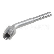 Auto air conditioning hose fitting hose barb fitting hose connecter Aluminum #6 45 degree 5/16 male O-Ring