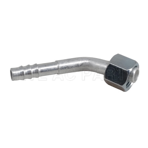 INTL-HF5002 #6 45 degree aluminum barb female O-ring R134A Fitting