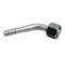 INTL-HF5002 #6 45 degree aluminum barb female O-ring R134A Fitting