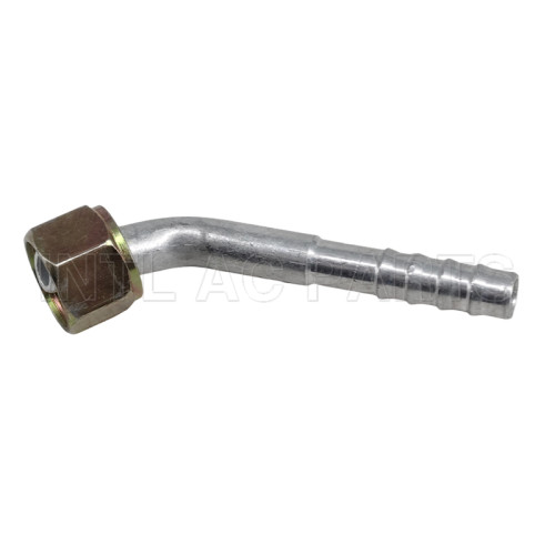 Aluminum Universal Ac Hose Fitting FT 1311C #6 O-RING 45°