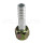 Aluminum #8 straight Female Flare Fitting Barb