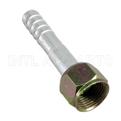 Aluminum #8 straight Female Flare Fitting Barb