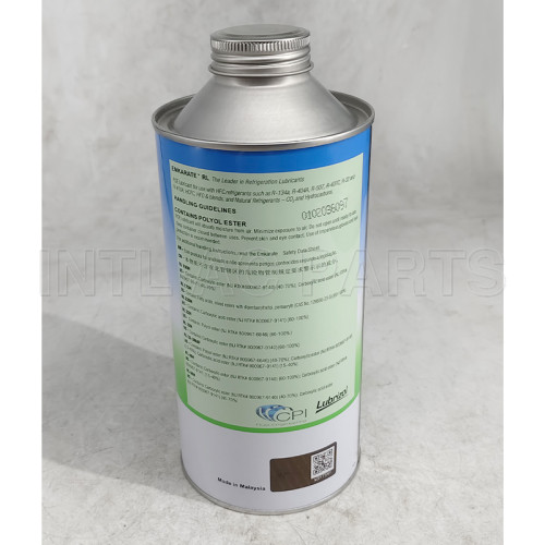 Customize New Bottle RL68H Emkarate 1L Compressor Oil