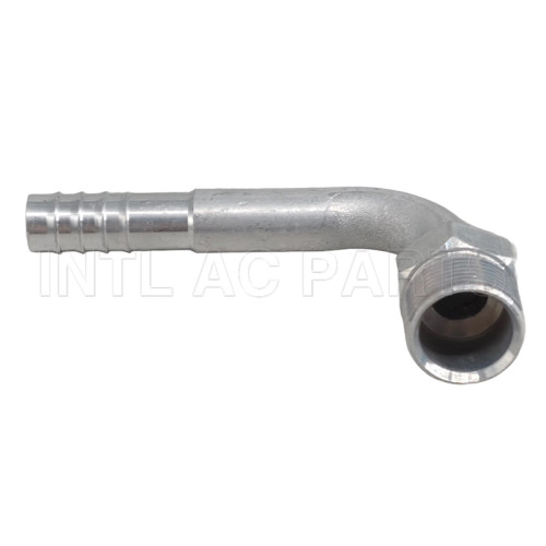 #10 R134a  90° Degree Aluminum Fitting Barb