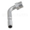 #10 R134a  90° Degree Aluminum Fitting Barb