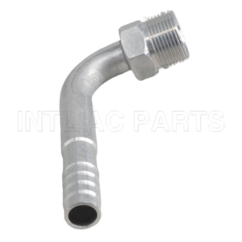 #10 R134a  90° Degree Aluminum Fitting Barb
