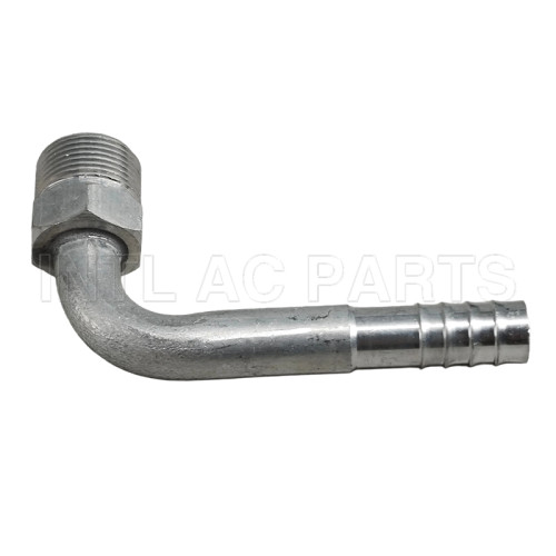 #10 R134a  90° Degree Aluminum Fitting Barb