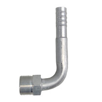 #10 R134a  90° Degree Aluminum Fitting Barb
