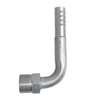 #10 R134a  90° Degree Aluminum Fitting Barb