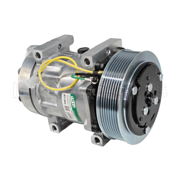Sanden SD7H15 Air Conditioning AC Compressor 24V Truck 6028 6034 8044 8113628 20538307 11104251