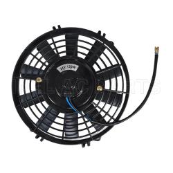 9 inch 24V 120W Electric Cooling Condenser Fan Round Frame with 10 Straight Blade