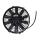 9 inch 24V 120W Electric Cooling Condenser Fan Round Frame with 10 Straight Blade