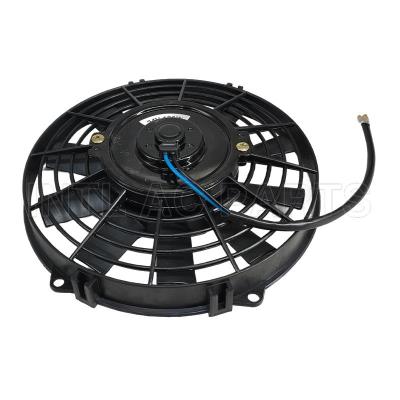 9 inch 24V 120W Electric Cooling Condenser Fan Round Frame with 10 Straight Blade