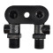 TM Style Zexel A/C compressor Fitting Adapter Vertical outputs Tube manifold fitting 3/4