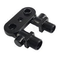 TM Style Zexel A/C compressor Fitting Adapter Vertical outputs Tube manifold fitting 3/4"x7/8" Fitting Adapter CONNECTOR