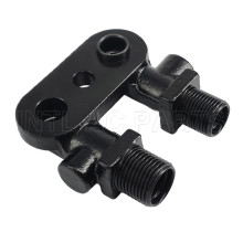 TM Style Zexel A/C compressor Fitting Adapter Vertical outputs Tube manifold fitting 3/4"x7/8" Fitting Adapter CONNECTOR