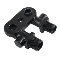 TM Style Zexel A/C compressor Fitting Adapter Vertical outputs Tube manifold fitting 3/4"x7/8" Fitting Adapter CONNECTOR