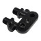 TM Style Zexel A/C compressor Fitting Adapter Vertical outputs Tube manifold fitting 3/4