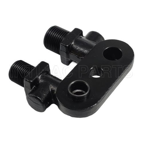 TM Style Zexel A/C compressor Fitting Adapter Vertical outputs Tube manifold fitting 3/4"x7/8" Fitting Adapter CONNECTOR