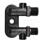 TM Style Zexel A/C compressor Fitting Adapter Vertical outputs Tube manifold fitting 3/4