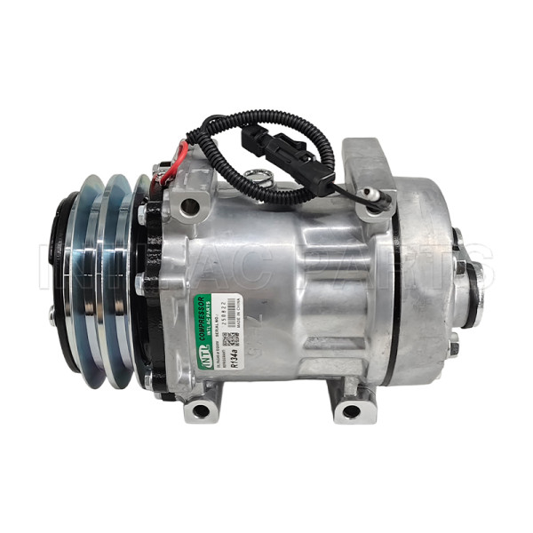 7H15 AC Compressor & A/C Clutch 4419 CO 4419C