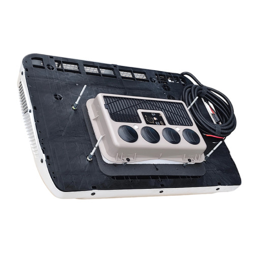 INTL-EA103W-2 24V White Electric Truck Heating Cooling Car Air Conditioner