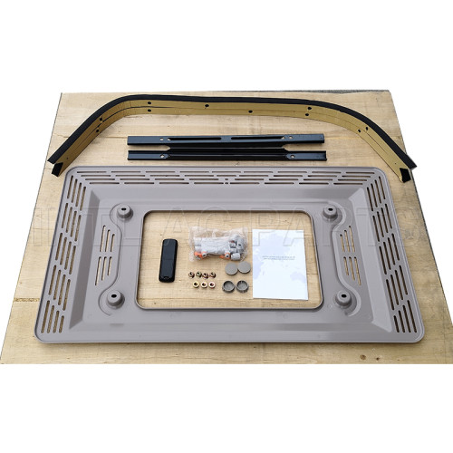 INTL-EA103W-2 24V White Electric Truck Heating Cooling Car Air Conditioner