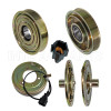 DKV11G CAR AUTO AC COMPRESSOR clutch for 2000-2006 Nissan Sentra L4 1.8L 6PK 12V