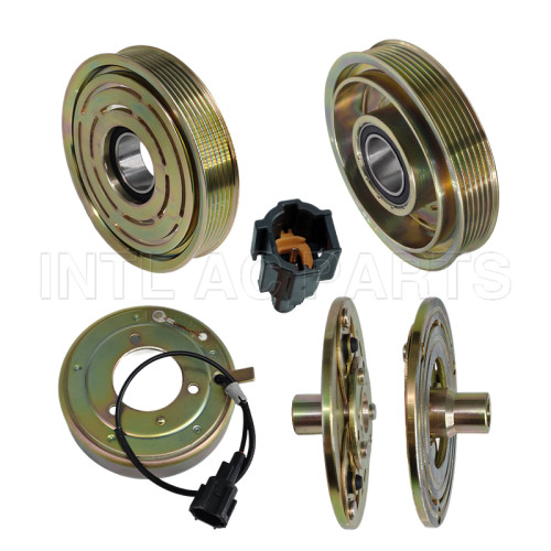 DKV11G CAR AUTO AC COMPRESSOR clutch for 2000-2006 Nissan Sentra L4 1.8L 6PK 12V