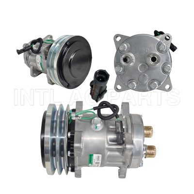 SD7H15 Auto Ac Compressor CASE 1999760C2 86983967 AA 152MM 24V
