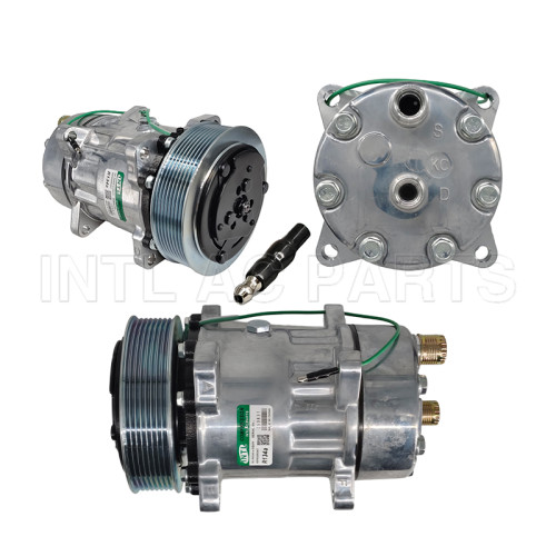 SD 7H15 SD7H15 air conditioning Compressor PV8 24V VOLVO/MACK/KENWORTH /PETERBILT  AC Kompressor