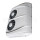 INTL-EA112W-2 Press-type detachable filter RV truck parking air conditioner Brushless Dual Fan 24V 2500W 945X720X142mm White