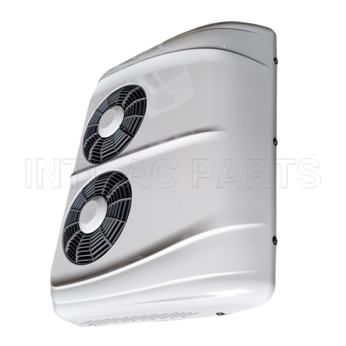 INTL-EA112W-2 Press-type detachable filter RV truck parking air conditioner Brushless Dual Fan 24V 2500W 945X720X142mm White