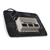 INTL-EA112W-2 Press-type detachable filter RV truck parking air conditioner Brushless Dual Fan 24V 2500W 945X720X142mm White