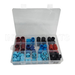 Auto AC Parts 11 Styles 77PCS Plastic Hats Caps With Box