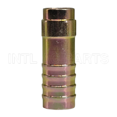 Universal New A/C Refrigerant Hose through tube pipe Fitting IRON #12 #12 FT 5804C 12344