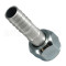 #10 Flare Straight Aluminum