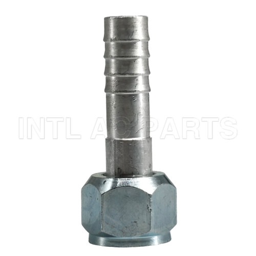 #10 Flare Straight Aluminum